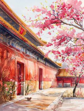 中國(guó)風(fēng)古建筑