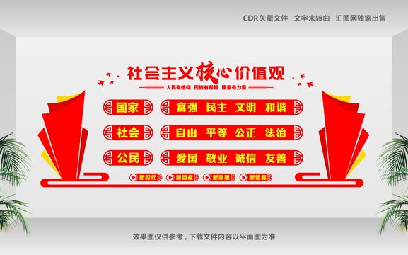 價值觀黨建墻
