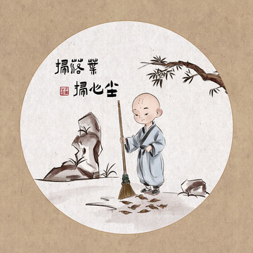 禪文化國畫