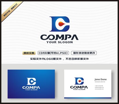 DC字母LOGO