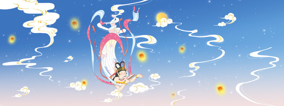 嫦娥奔月