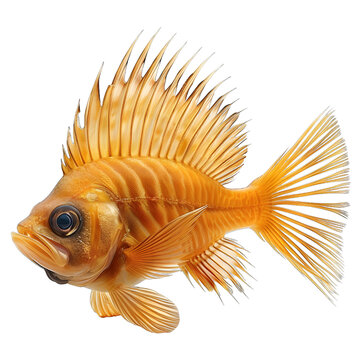 [免摳素材]逼真的金色魚