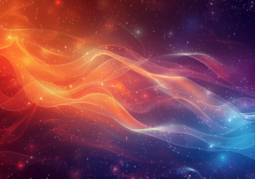 抽象色彩宇宙星云流動態(tài)圖