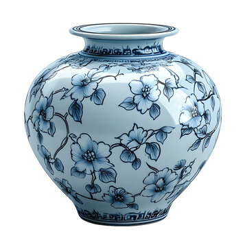 [免摳素材]青花瓷花瓶
