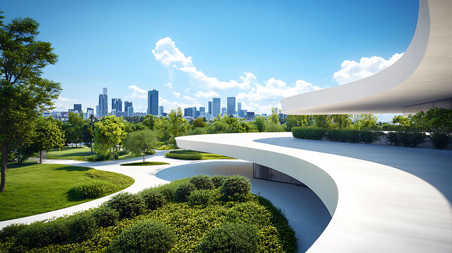 現(xiàn)代建筑設(shè)計(jì)與城市景觀