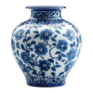 [免摳素材]青花瓷花瓶