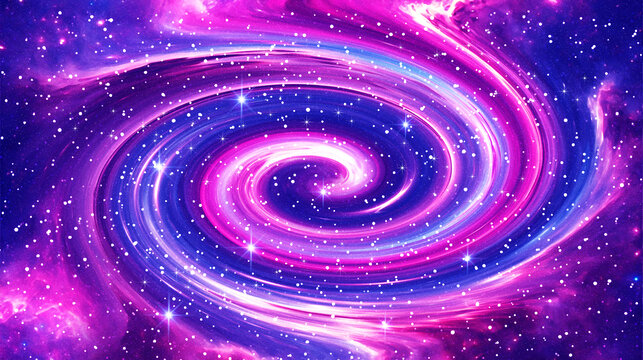 絢麗宇宙星空旋渦吊頂天花