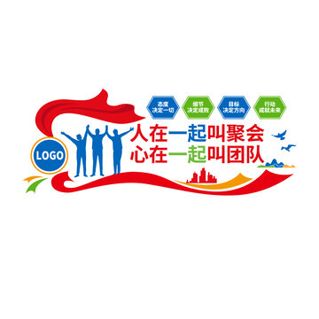 團隊合作文化墻