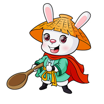 白兔大俠卡通