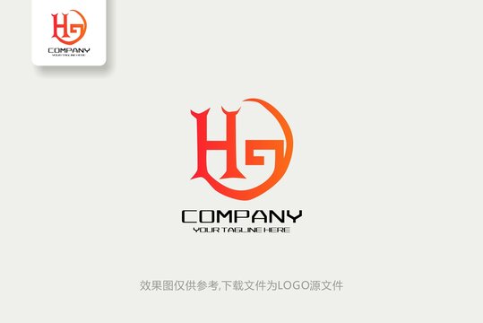 HG建筑裝潢房地產(chǎn)建材logo