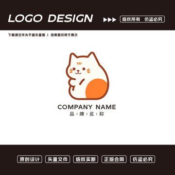 小貓logo標(biāo)志