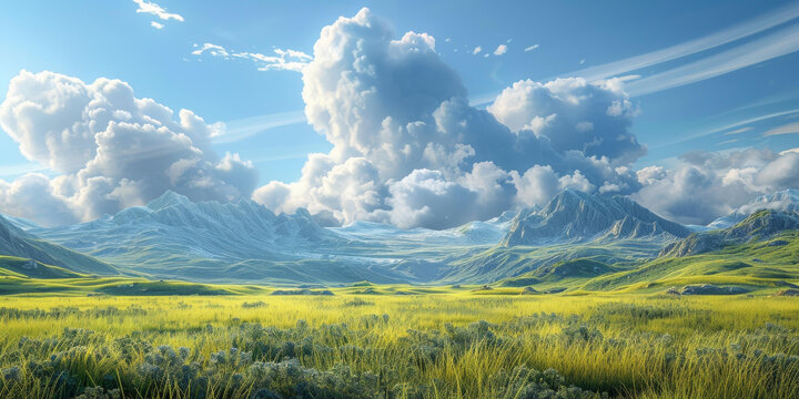 壯麗山谷云海美景