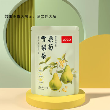 桑菊雪梨茶袋子