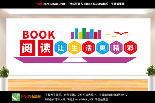 讀書文化墻
