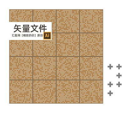 十字形孔