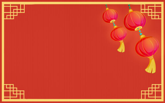 紅色底紋