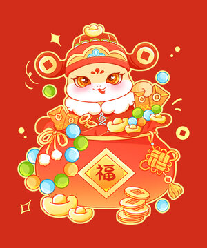 蛇年新年IP福氣滿滿