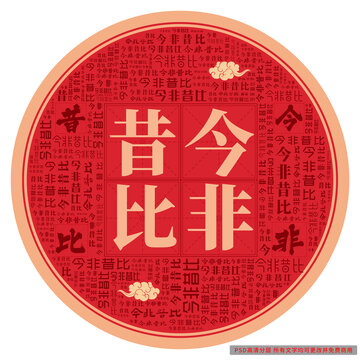 今非昔比