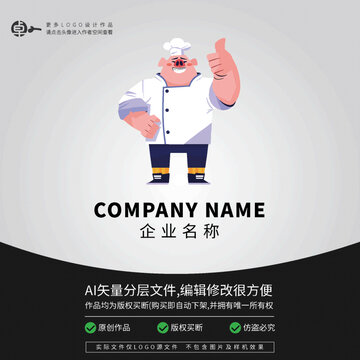 小豬豬可愛(ài)動(dòng)物卡通LOGO
