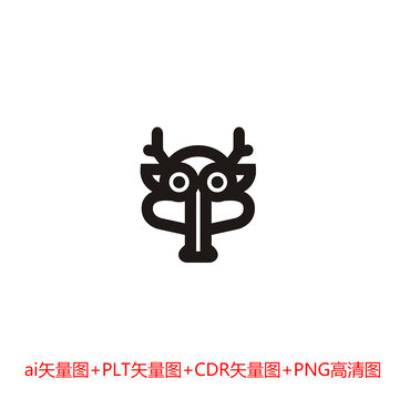 卡通龍頭雕刻