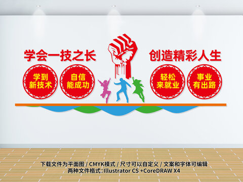 職業(yè)教育文化墻