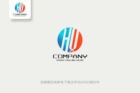 HO字母科技電子機械LOGO
