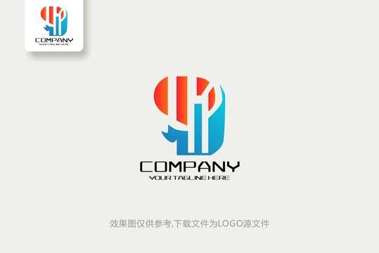 HP建筑裝潢房地產(chǎn)建材LOGO