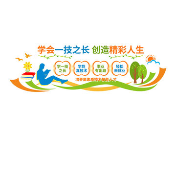 職業(yè)教育文化墻