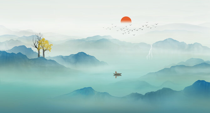 山水畫