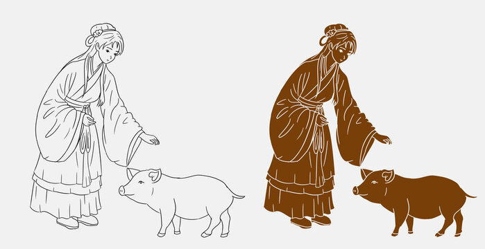 喂養(yǎng)剪影