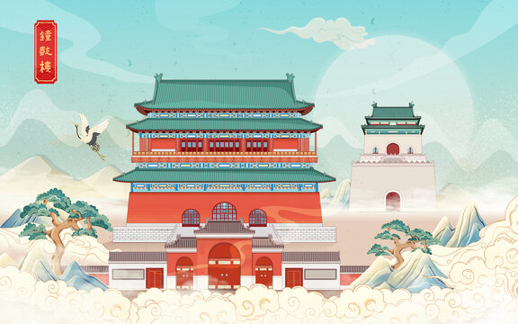 北京鼓樓北京鐘樓