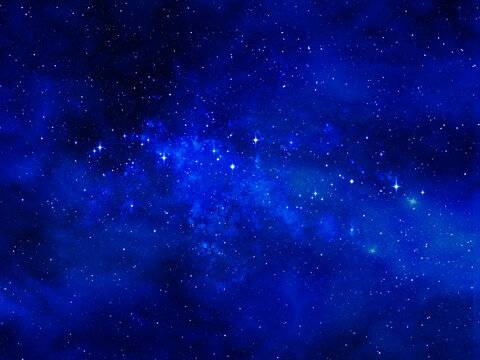 藍(lán)色星空星空軟膜天花