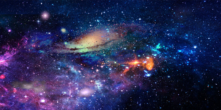 浪漫璀璨星空唯美星空