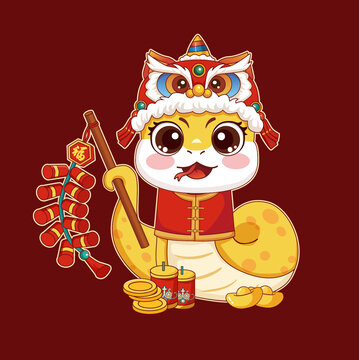 蛇年插畫2015