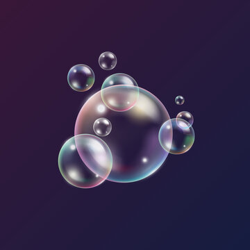彩色氣泡