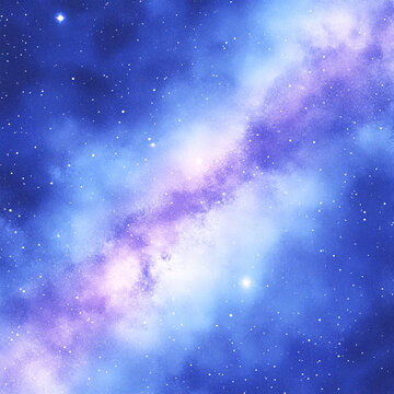 藍紫色暗黑色宇宙星空