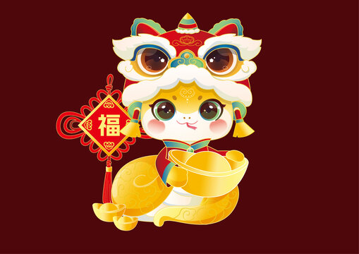 金蛇送福招財(cái)進(jìn)寶