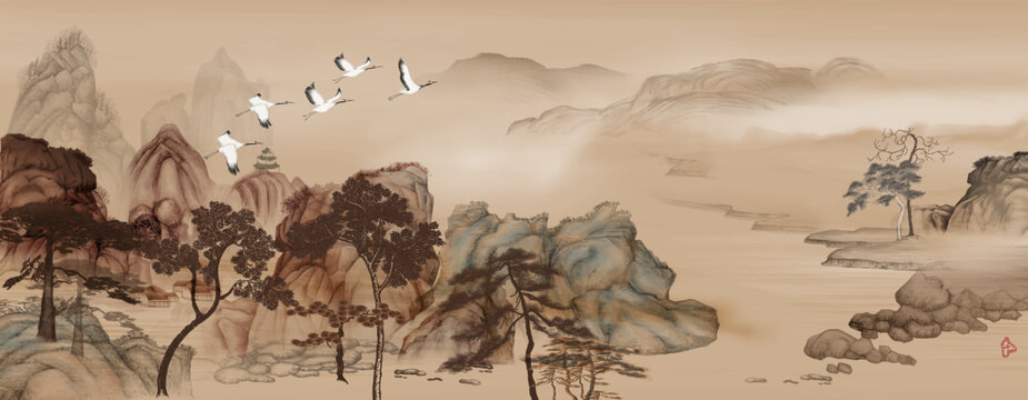 山水畫