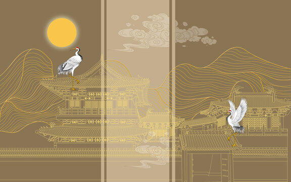 閣樓背景墻