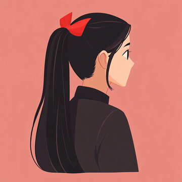 卡通女孩頭像