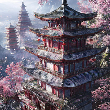 古風(fēng)仙境天上宮闕