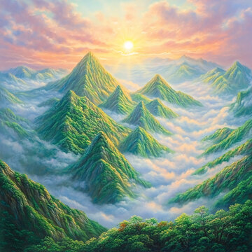 3d云海山脈