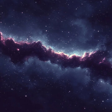 藍(lán)紫色暗黑色宇宙星空