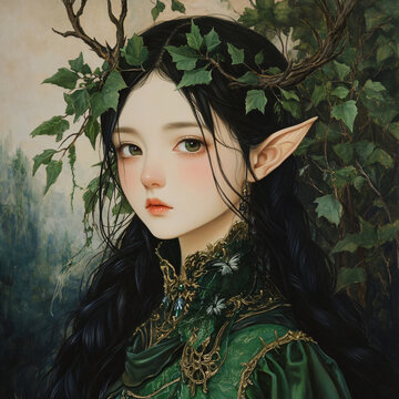 小綠葉女精靈