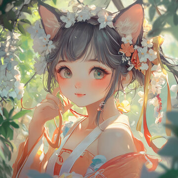 國風動漫少女