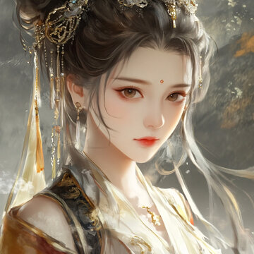 古風(fēng)美女頭像