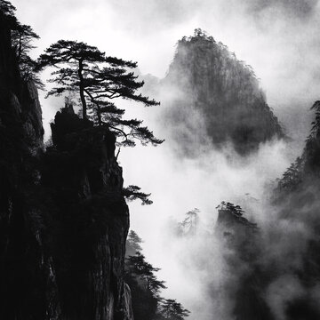 水墨山水