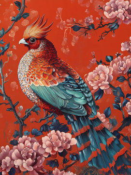 國潮花鳥