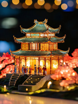 微縮飛云樓