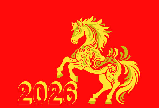 馬年卡通圖